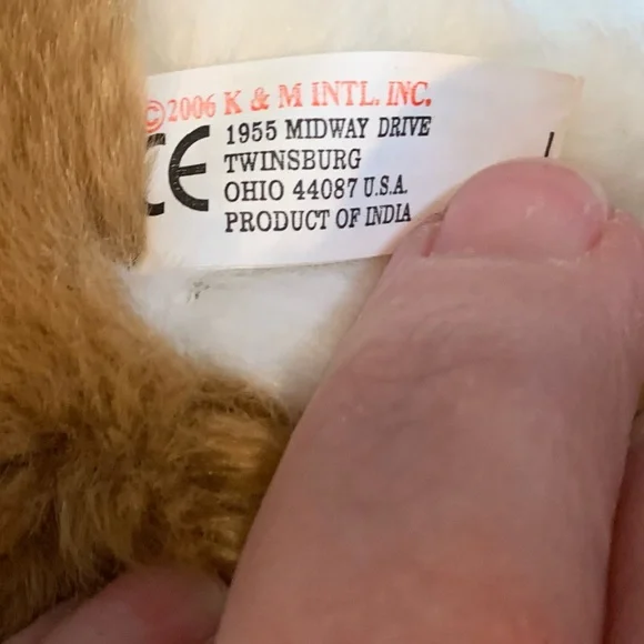 Tiger Stuffed Animal, Like New - Picture 14 of 15